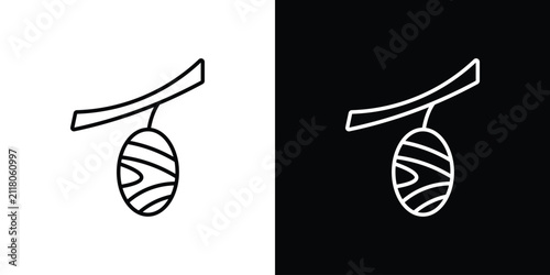 Fotografía Cocoon icon line artwork group