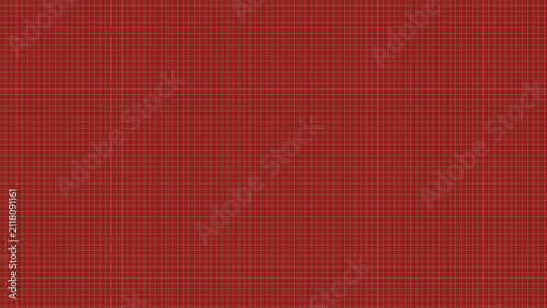 Red and Green Geometric Grid Seamless Pattern Vector Background Illustration