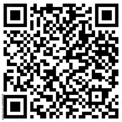 QR Code Pattern Abstract Digital Information Technology Data Scan.