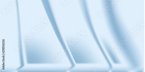 Wall interior background, studio  and backdrops show products.with shadow from window color white and blue light. background for text insertion and presentation product
