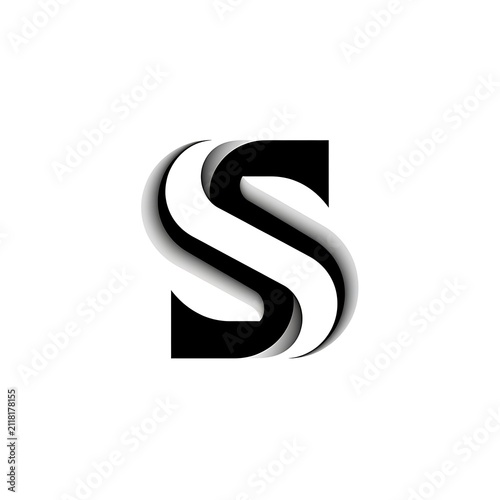 Abstract S Letter Logo Design.