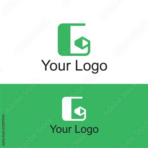 Modern Green Letter G Logo Design