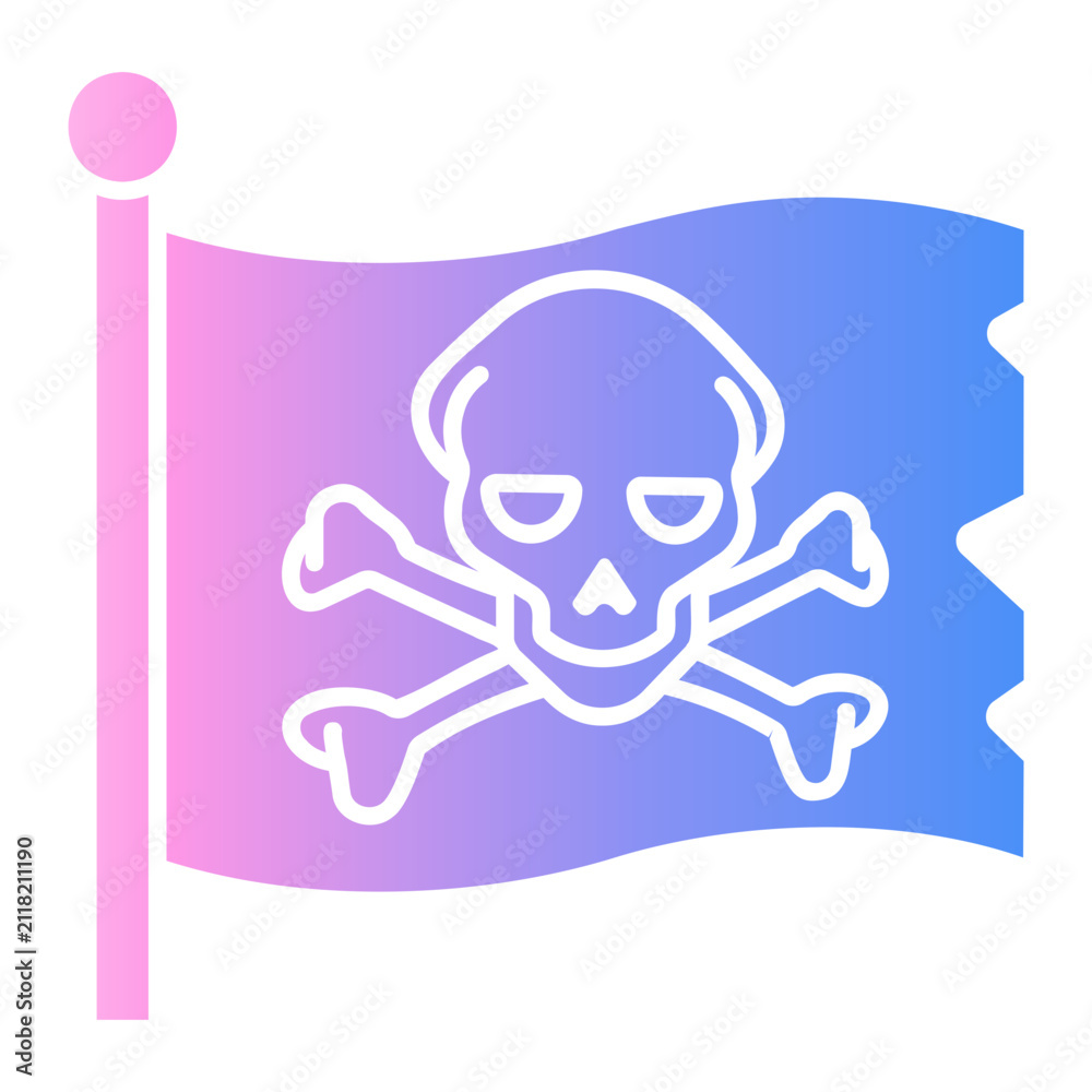 Фотография piracy Gradient icon