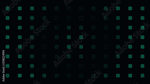 Digital Crypto Blockchain Network Grid Loop - Fintech Backdrop