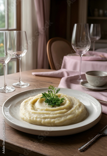 Creamy mashed potatoes with...