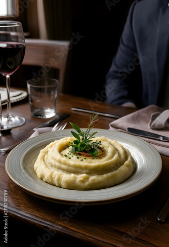 Creamy mashed potatoes with...