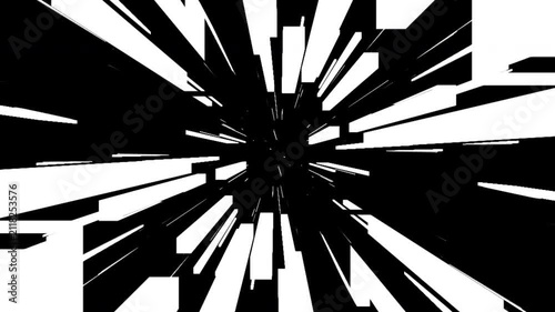 Modern Shape Transition with Clean Geometric Motion and Smooth Overlay Effect