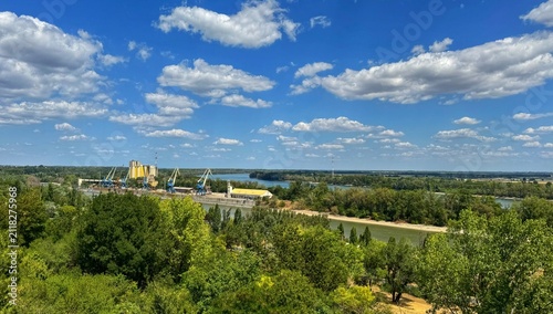 panorama of the river