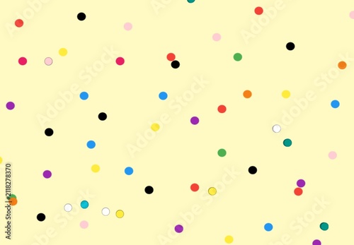 Textile spring flowers pattern. Floral pattern with small flowers in pink, yellow, cream tones. For spring, summer prints, packaging, cute stationery, kitchen decor, fabric design, isolated background