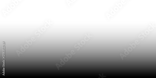 A smooth gradient transitioning from white to black using a soft studio light for graphic design and digital art Isolated on transparent background