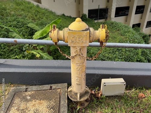 Fototapeta マレーシアで見かけた散水栓の風景