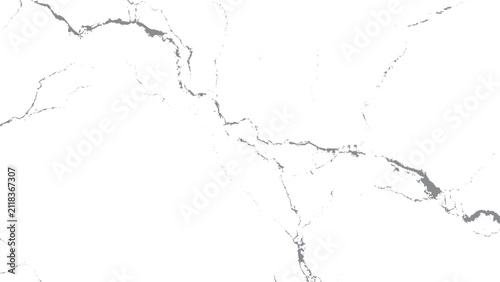 Canvastavla White Marble Texture Background with Elegant Grey Veins for Luxury Interior Desi