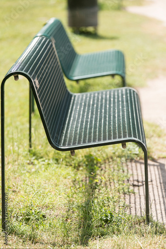 Bänke im Park