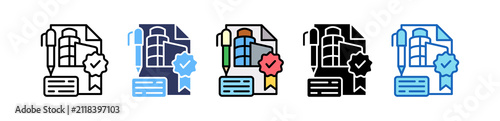 Fotografía Corporate Branding multiple icon