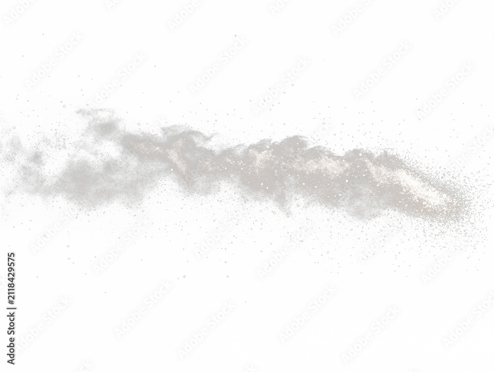 Obraz premium Abstract textured cloud-like vapor against a blurred gray and dark background