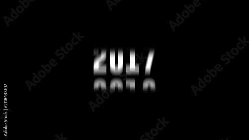 2000 to 2027 New Year Timeline, Dynamic Scrolling Year Counter Animation for Future and Era Progression