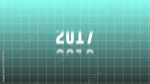 2000 to 2027 New Year Timeline, Dynamic Scrolling Year Counter Animation for Future and Era Progression