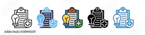 Healthcare Solutions multiple icon