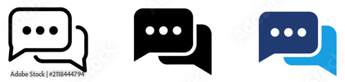 chat conversation icon message bubble
