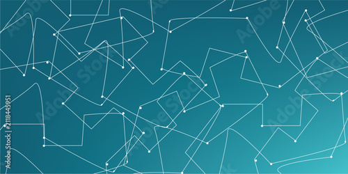 Abstract triangles shapes, modern technology layout art 10