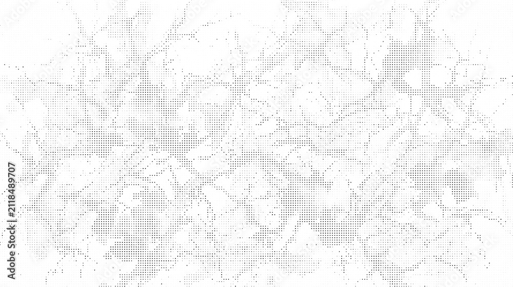 Obraz premium grunge background with grunge effect. Halftone Texture Isolated on Transparent Background, halftone texture, transparent background texture, halftone dots pattern, print texture overlay, png.