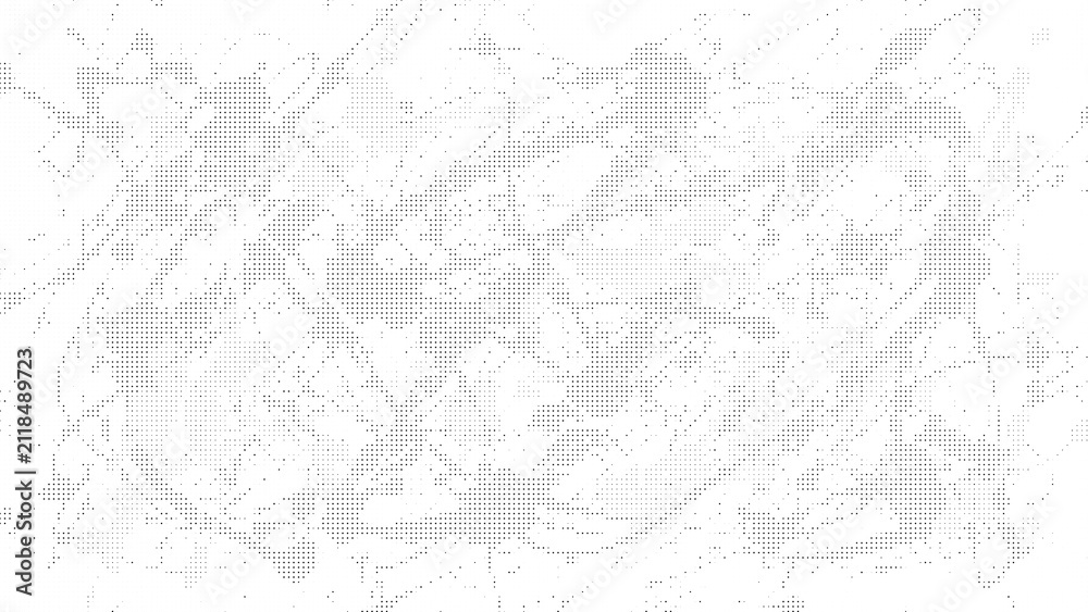 Fototapeta premium grunge background with grunge effect. Halftone Texture Isolated on Transparent Background, halftone texture, transparent background texture, halftone dots pattern, print texture overlay, png.
