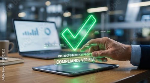 Electronic Compliance Verification and Quality Control Management Concept