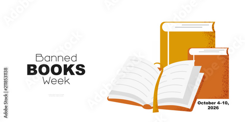 Banned Books Week banner.