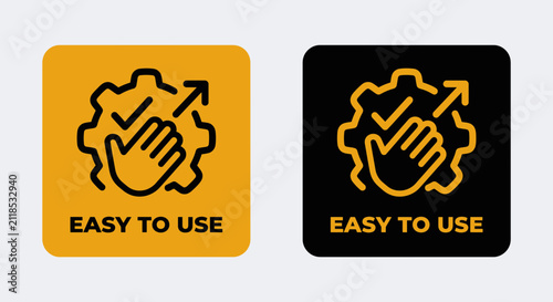 A flat illustration easy to use icon set a flat illustration