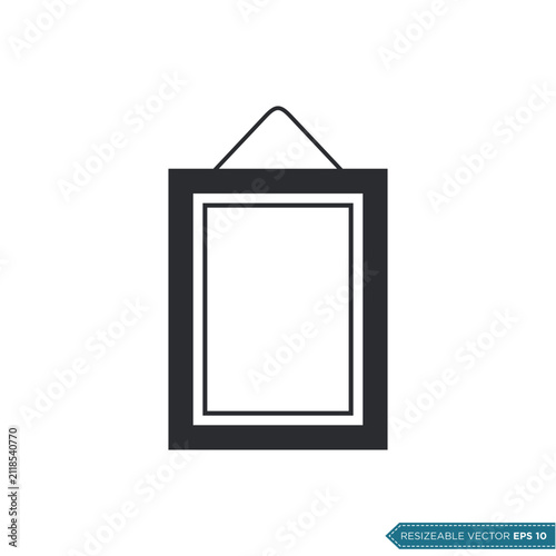 Picture, Photo, Painting Frame Icon Vector Template