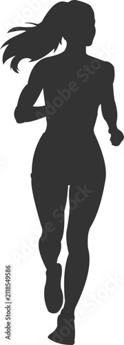 Running Silhouette