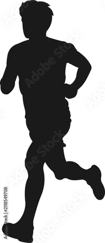 Running Silhouette