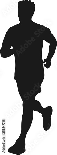Running Silhouette