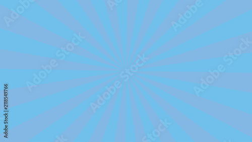 Light blue geometric pattern with radial lines on solid background