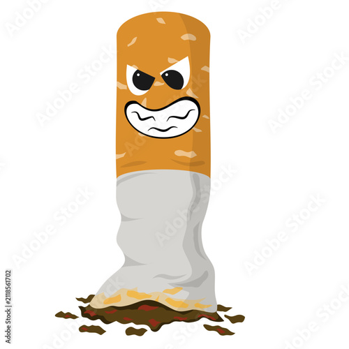 Scary Cigarette Emoji