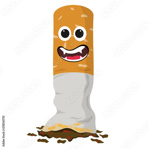 Scary Cigarette Emoji