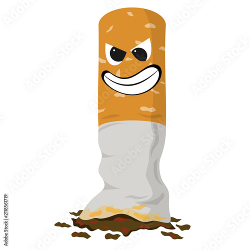 Scary Cigarette Emoji