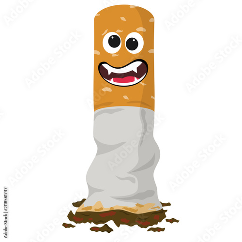 Scary Cigarette Emoji