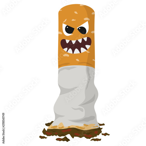 Scary Cigarette Emoji