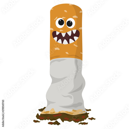 Scary Cigarette Emoji
