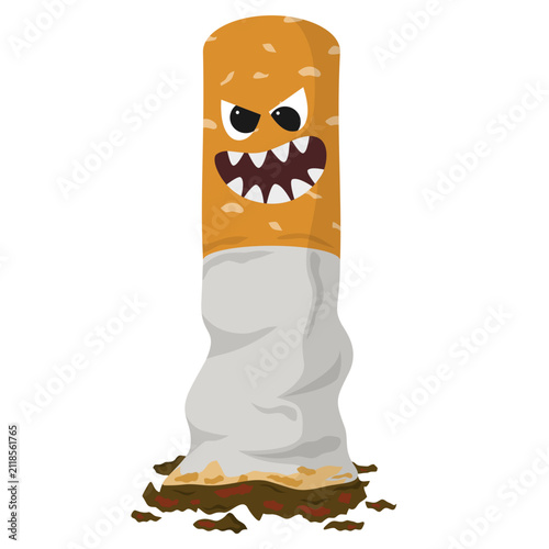 Scary Cigarette Emoji