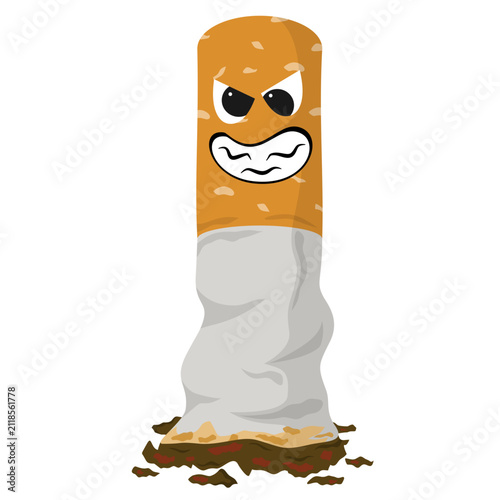 Scary Cigarette Emoji