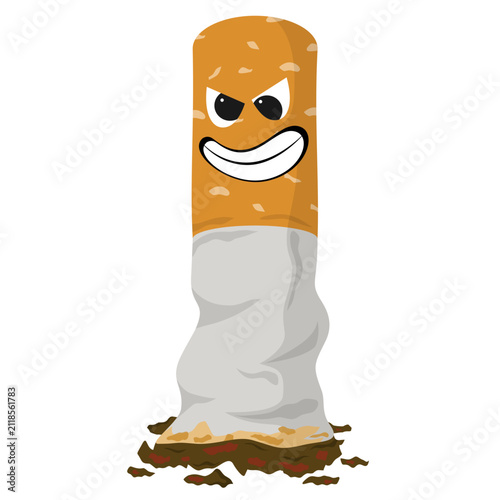 Scary Cigarette Emoji