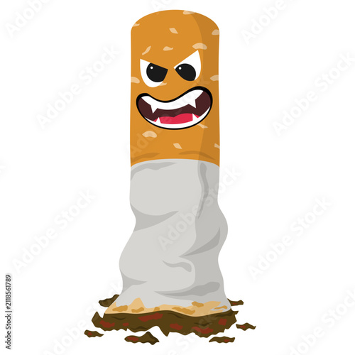 Scary Cigarette Emoji
