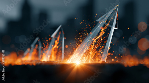 Explosive Growth: Sharp, me...