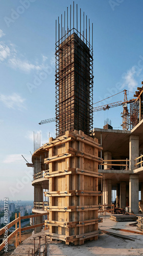 Skyscraper Under Constructi...