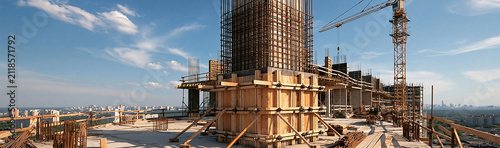Skyscraper Construction Sit...