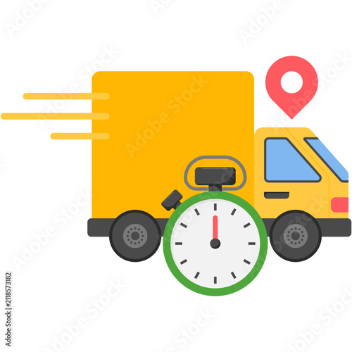 Express Delivery Truck