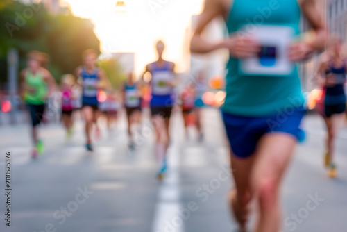 runners on the road