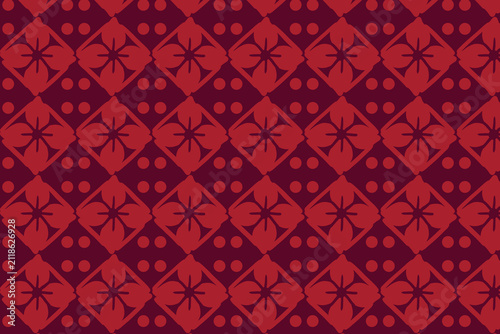 Floral Pattern Vintage Vector 1